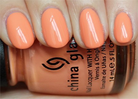 Natural Light China Glaze Peachy Keen Review & Swatch