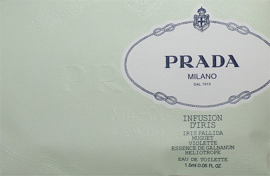 Prada Infusion D'Iris January Luxe Box Review & Pictures