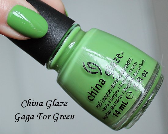 China Glaze Gaga For Green Review, Pictures & Swatch