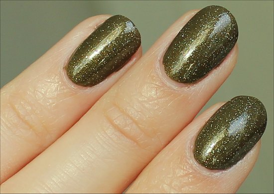 China Glaze Golden Enchantment Review, Swatch & Pictures