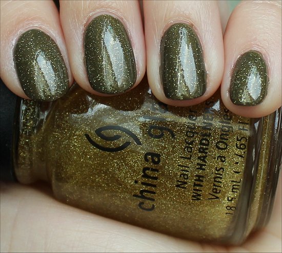 Golden Enchantment China Glaze Swatches & Reviews