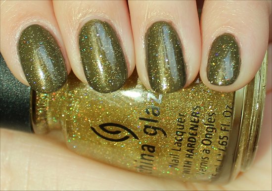 Golden Enchantment by China Glaze Swatches & Review