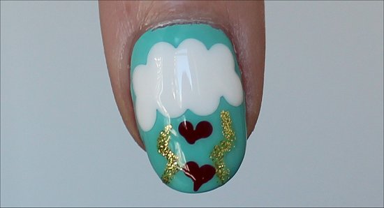 Heart Nails Nail Art Valentine's Day Nails Tutorial