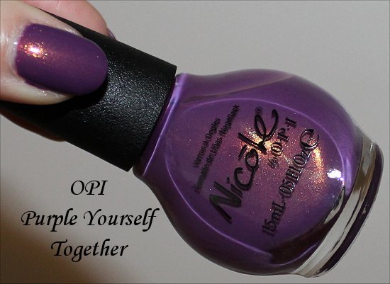 Nicole by OPI Purple Yourself Together Review, Pics & Swatches