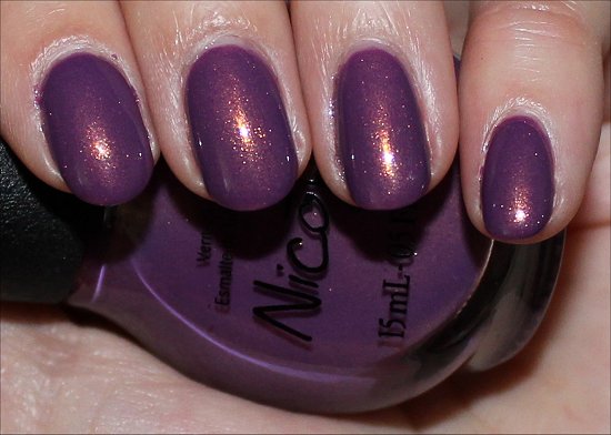 Nicole by OPI Purple Yourself Together Swatch & Review