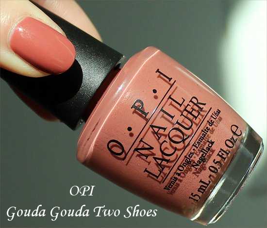 OPI Gouda Gouda Two Shoes Swatch & Review OPI Holland Collection Swatches & Review