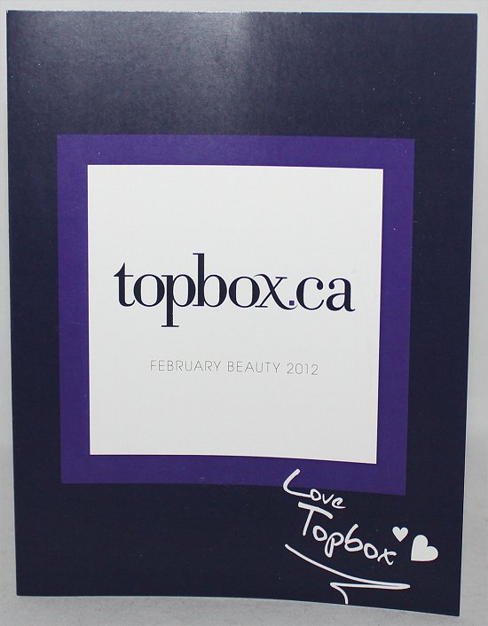 Topbox February 2012 Review & Pictures