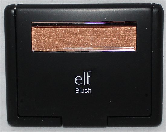 elf Studio Giddy Gold Blush Swatches & Review