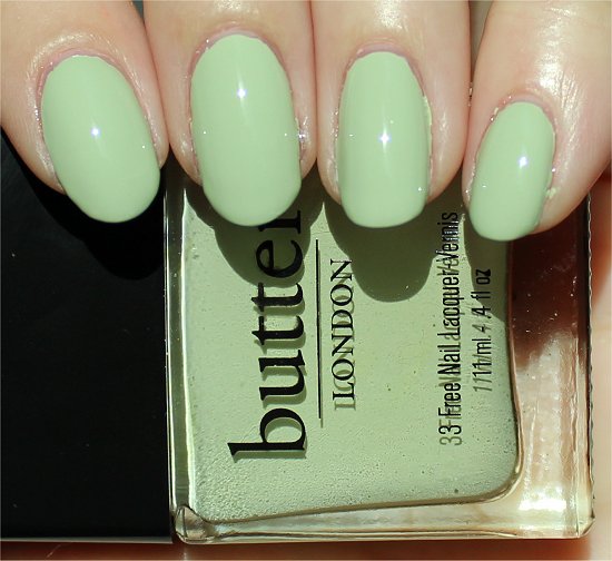 Bossy Boots Swatch Butter London Review Spring Summer 2012 Collection