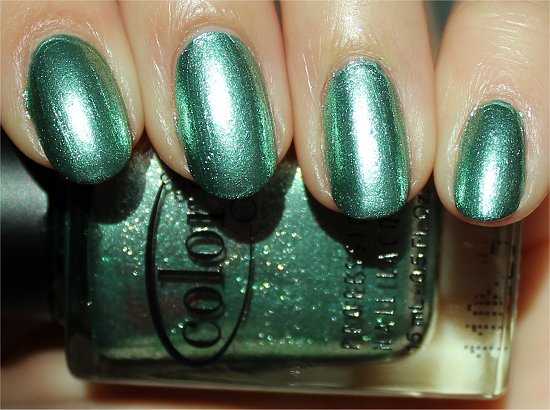 Color Club Foiled Collection Swatches & Review Perfect Mol-ten Swatch & Review