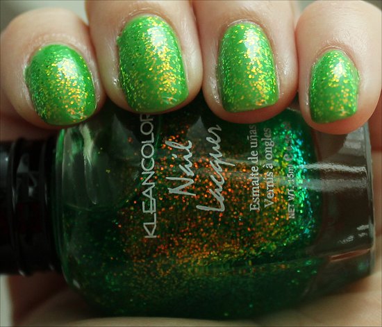 KleanColor Chunky Holo Clover Review, Swatches & Photos