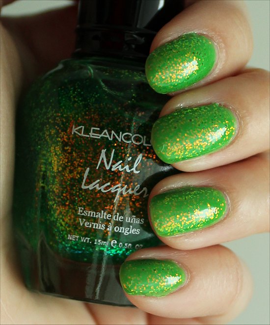 KleanColor Chunky Holo Clover Swatches & Review