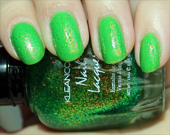 KleanColour Chunky Holo Clover Review, Swatches & Pics