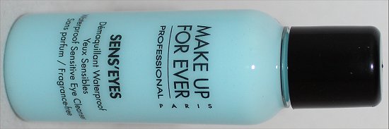 Make Up For Ever Sens'Eyes Waterproof Sensitive Eye Cleanser Topbox.ca March Review & Photos