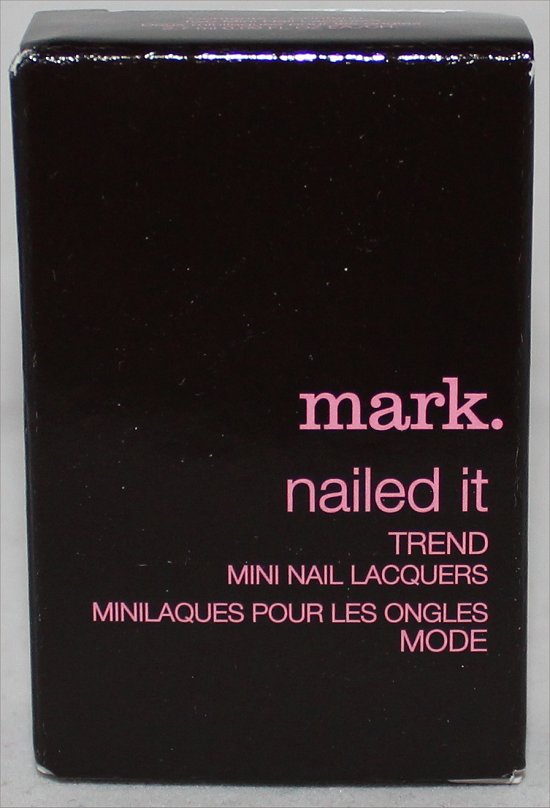 Mark Nailed It Trend Mini Nail Lacquers March 2012 Topbox.ca Review & Pictures