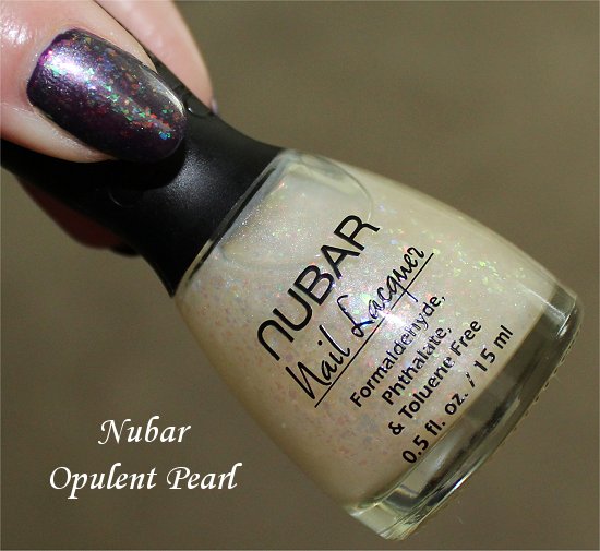 Nubar Opulent Pearl Swatch, Review & Photos