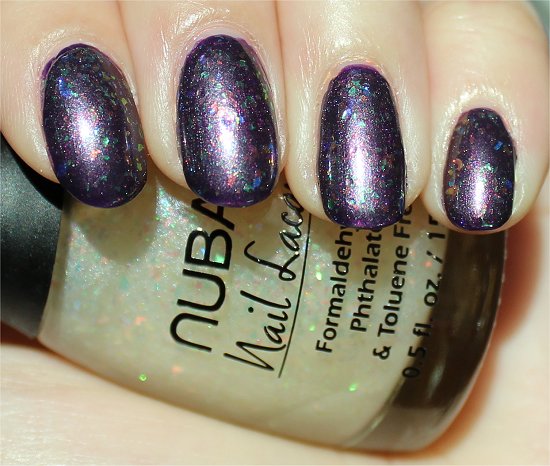 Nubar Opulent Pearl Swatch, Review & Pics