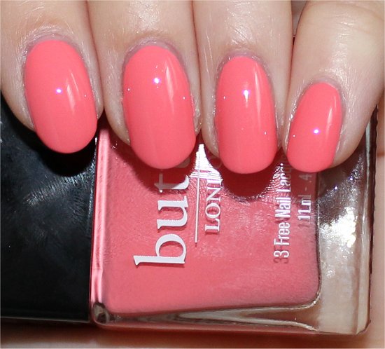 Trout Pout Butter London Swatches & Pictures