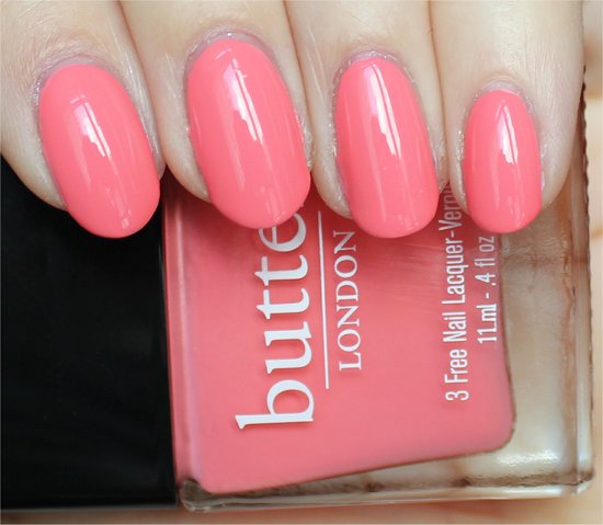 Trout Pout Butter London Swatches & Review