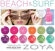 Zoya Beach & Surf Summer 2012 Collection Press Release & Promo Pictures smaller