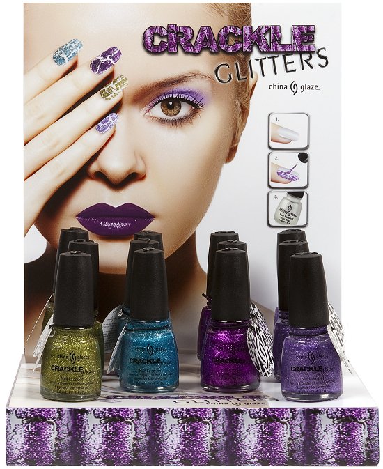 China Glaze Crackle Glitters Collection Press Release & Promo Pictures