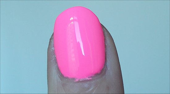 China Glaze Shocking Pink Swatches & Review