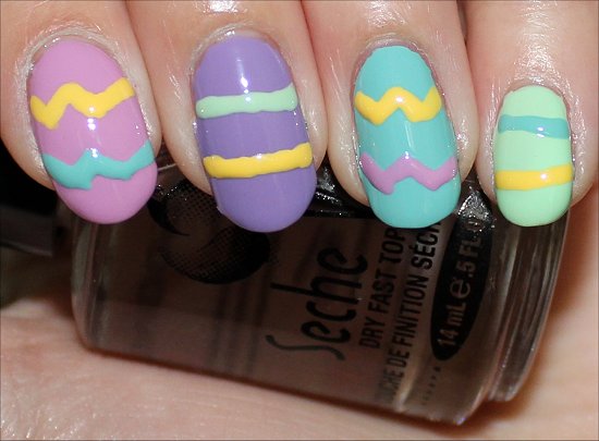 Easter Egg Nails Nail Art Tutorial Step 3