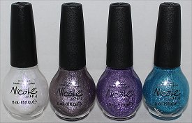 Nicole by OPI Opal Texture, Quartz Texture, Amethyst Texture & Aquamarine Texture Pictures & Swatches