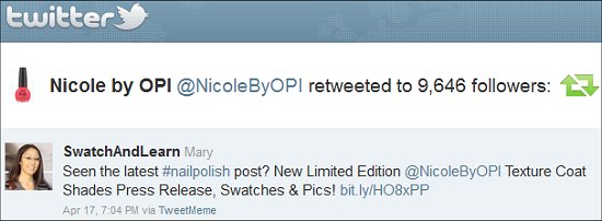 Nicole by OPI Twitter SwatchAndLearn