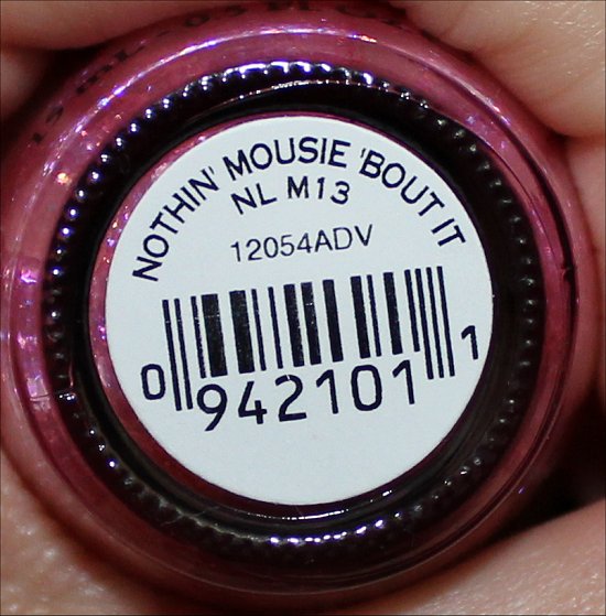 OPI Nothin Mousie Bout It Swatch & Review