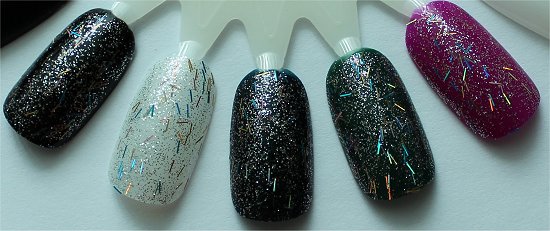 OPI Save Me Layered Over Other Nail Polishes Swatches