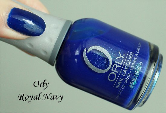 Orly Royal Navy Review, Swatches & Photos