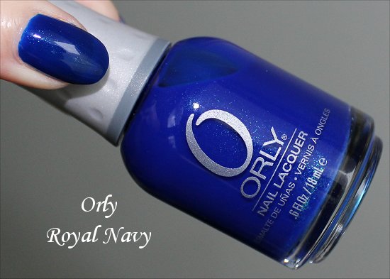 Orly Royal Navy Swatch & Review