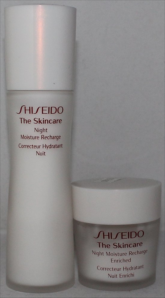 Shiseido The Skincare Night Moisture Recharge Review & Pics