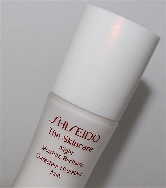 Shiseido The Skincare Night Moisture Recharge Review & Pictures