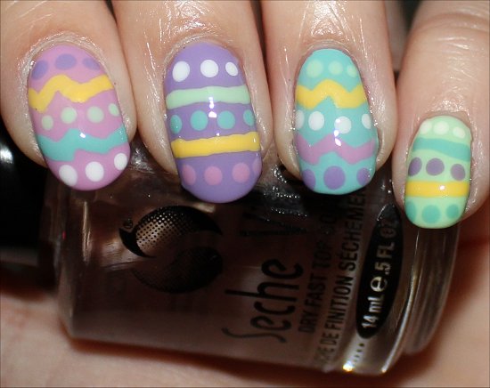 Spring Nails Nail Art Tutorial & Photos