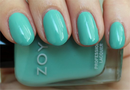 Wednesday Zoya Swatches & Review