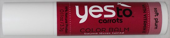 Yes to Carrots Color Balm Soft Plum Swatches & Review