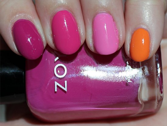 Zoya Skittle Nail Art Swatch & Pictures