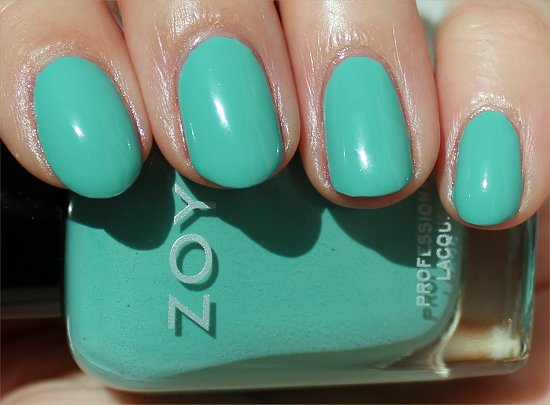 Zoya Surf and Beach Summer 2012 Collection Wednesday Swatch & Review