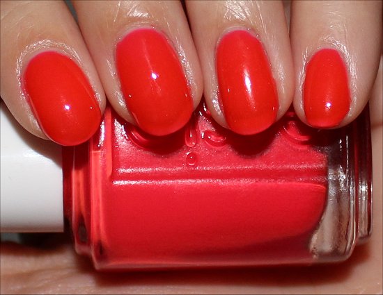 Camera by Essie Poppy-Razzi Collection Review & Pics