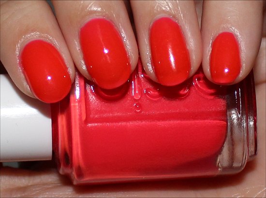 Camera by Essie Poppy Razzi Collection Review & Pictures