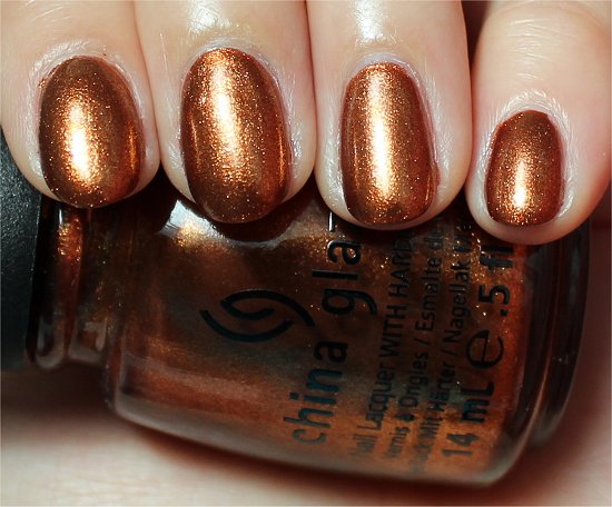 China Glaze Harvest Moon Review & Swatches