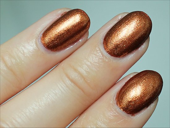 China Glaze Harvest Moon Swatch, Review & Pics