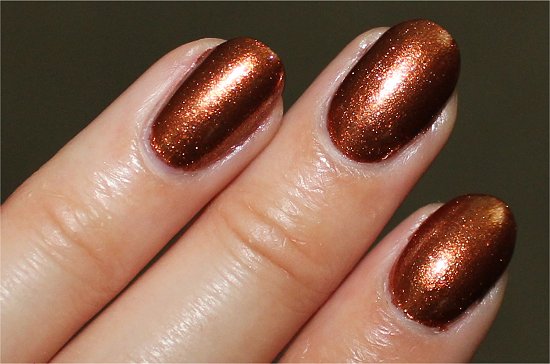 China Glaze Harvest Moon Swatch & Review