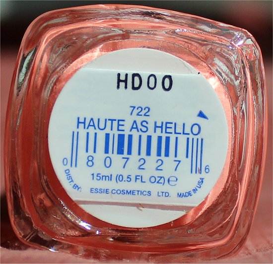 Essie Haute as Hello Swatch, Review & Pics