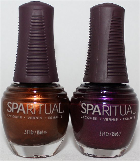 SpaRitual Running with Wolves Pictures SpaRitual Shooting Star Pictures Nail Polish Haul