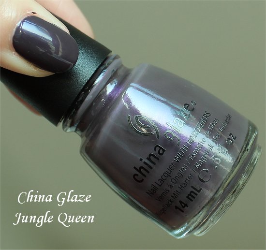 China Glaze On Safari Jungle Queen Swatch & Review