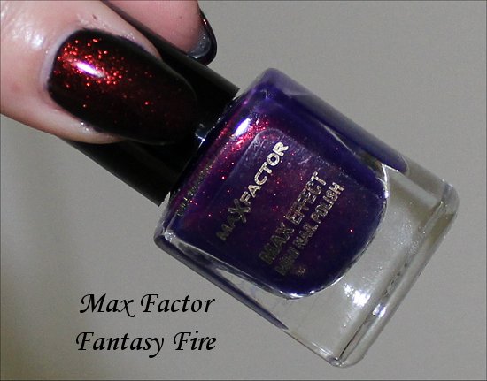 Max Factor Fantasy Fire Swatches & Picture