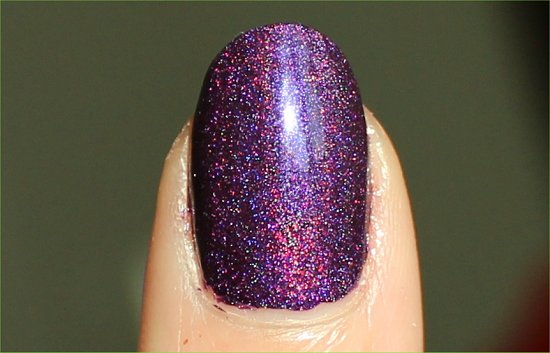 Wild At Heart by Color Club Review & Swatch Purple Holographic Polish